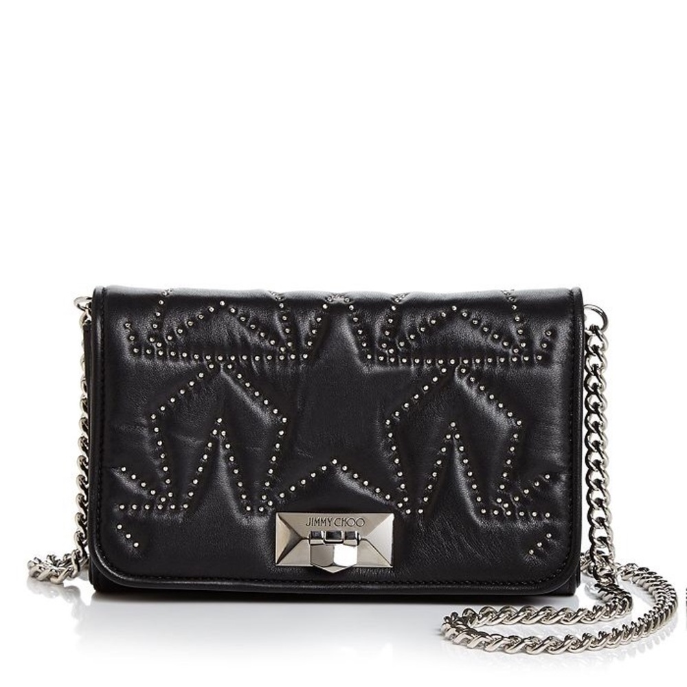 Jimmy Choo Helia Studded Star Shoulder Bag $1395